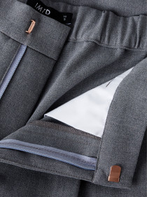 NAME IT Brede Bukser Luis Grey Melange